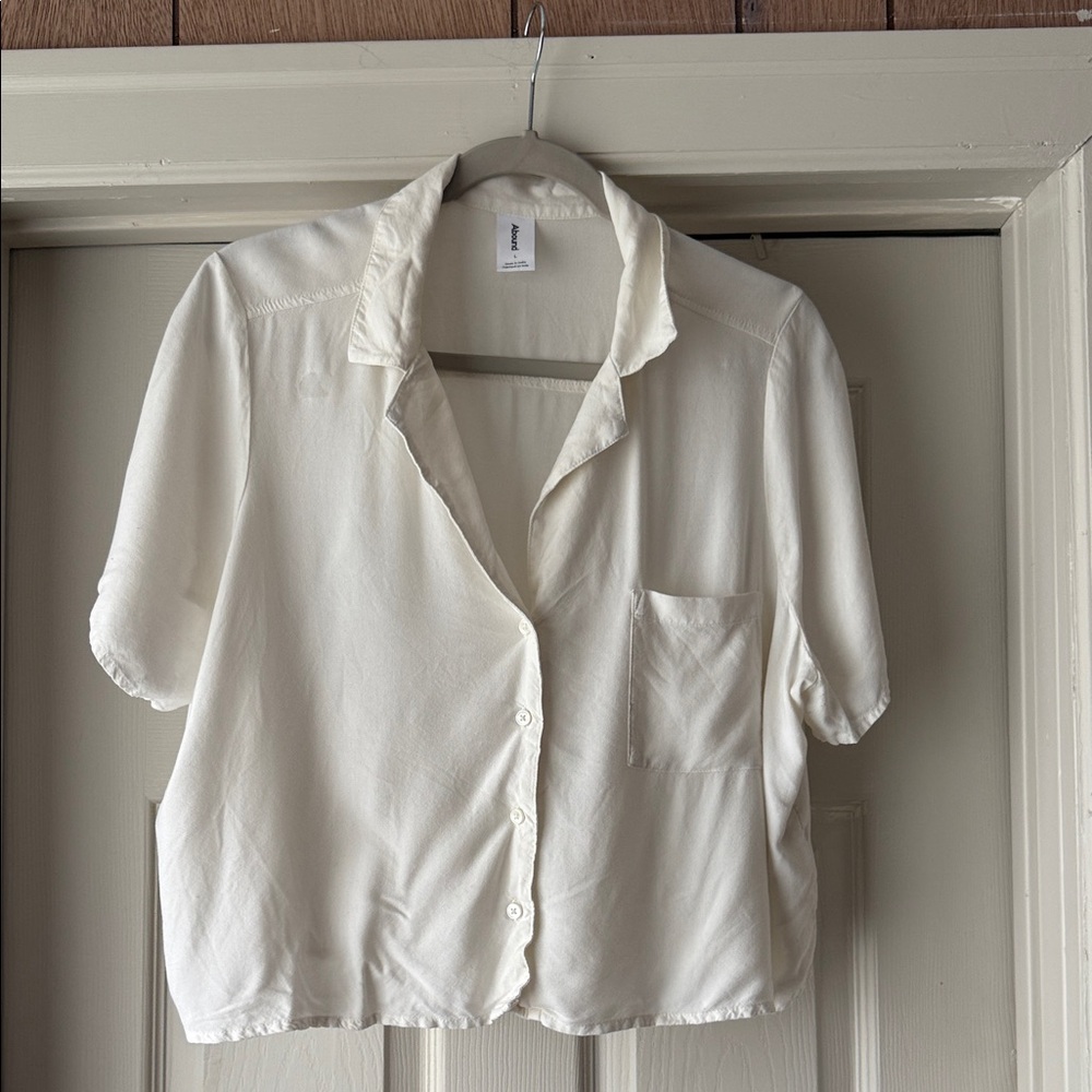 Abound Cream Button-Up Shirt